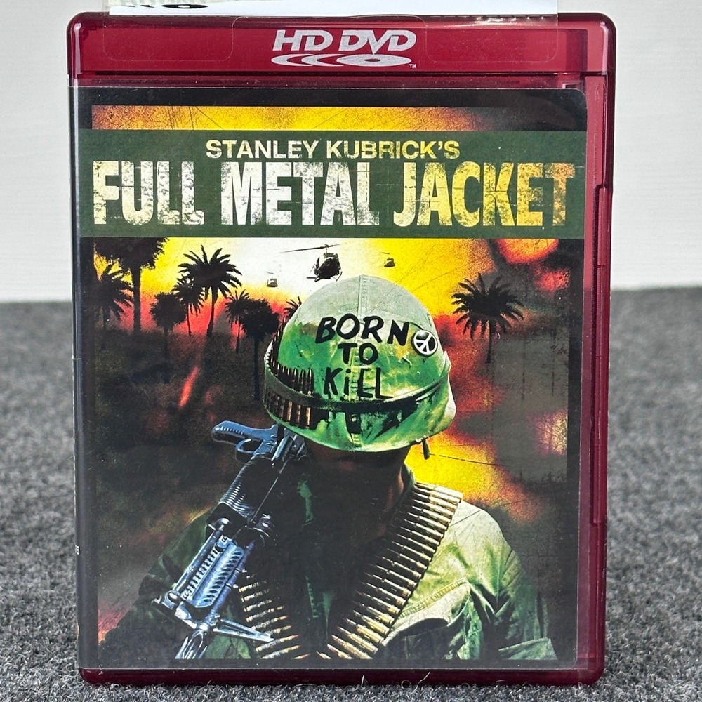 Full Metal Jacket HD DVD Stanley Kubrick 1987 War Movie Warner Bros 2007 Release